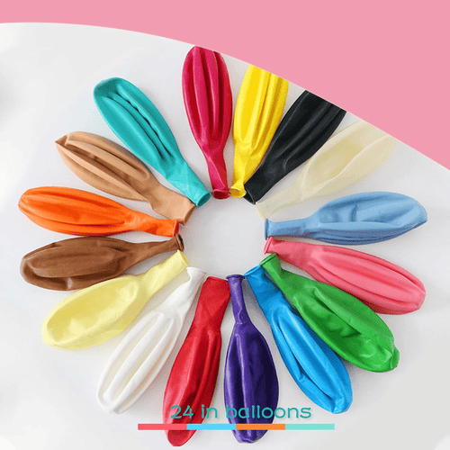 24-tolline lateksist õhupall