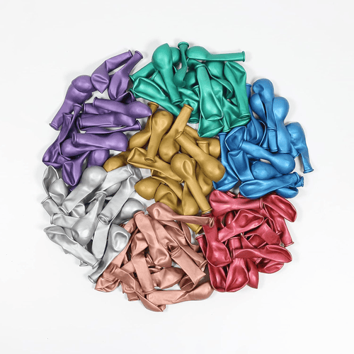 5-tolline metallist lateksist õhupall