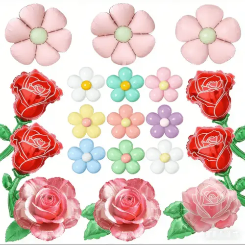 Lillefooliumist õhupallid