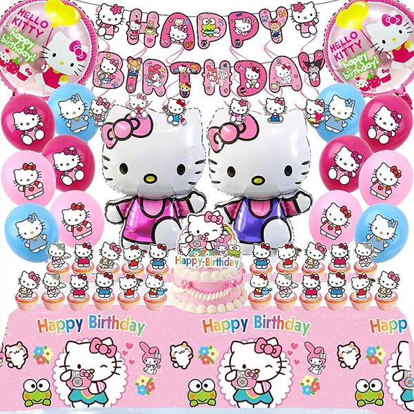 Hello Kitty teemaline fooliumipall