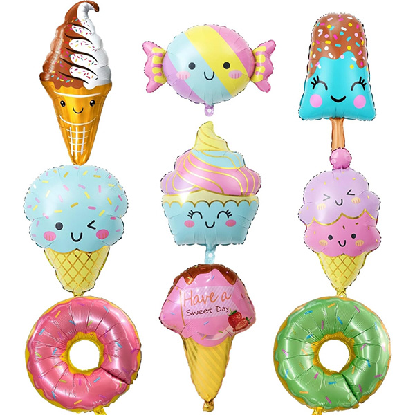 Jäätise fooliumist õhupall