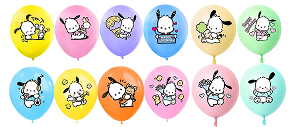 Pochacoo printing balloon