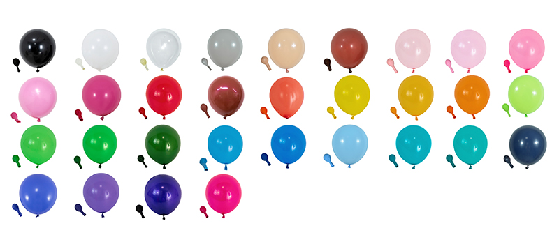 Matte finish latex balloon