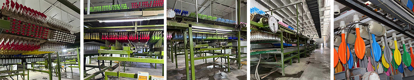 Historical balloon manufacturing operations at Borun beginning in 2006