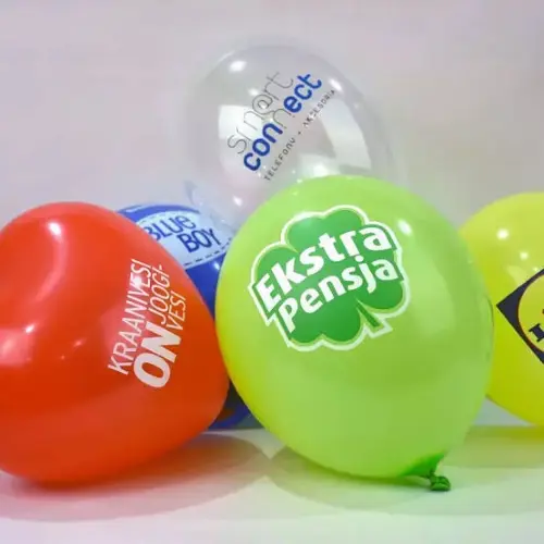 Logo lateks õhupallid