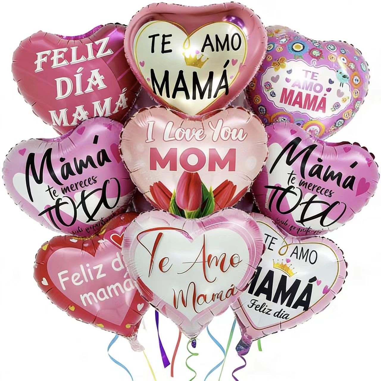 Emadepäeva fooliumist õhupallid