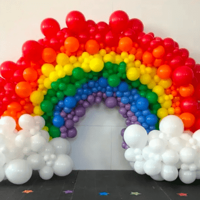 Rainbow Balloon Arch komplektid